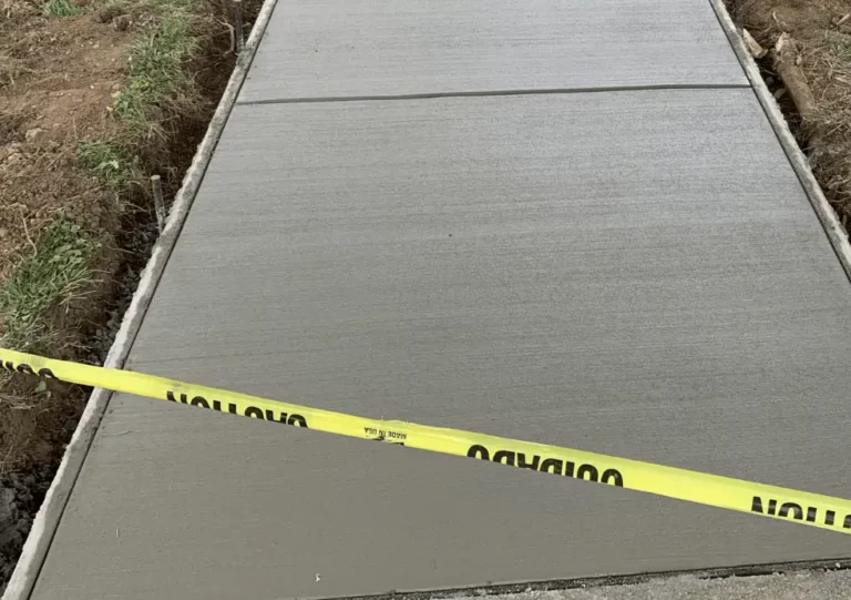 Remove and replace concrete sidewalk